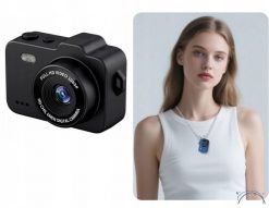 Aparat cyfrowy Xrec Mini Aparat Cyfrowy X8 12MP Video 1080P LCD 0,96" Wisiorek Breloczek / X8 Czarny. Aparaty kompaktowe Xrec. Za 99.99 zł.