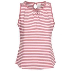 Vest Top Damski Paski Kelly. Fioletowe topy damskie Trespass, s, bez wzorów, bez kołnierzyka, bez ramiączek. Za 50.99 zł.