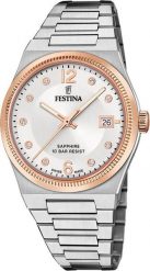 Zegarek Festina Zegarek damski Festina F20037-1 CYRKONIE srebrny. Szare zegarki damskie Festina, srebrne. Za 976.00 zł.