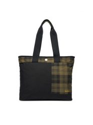 Barbour Torebka Mya Patchwork LBA0484BK11 Czarny. Czarne shopperki damskie Barbour, bez wzorów, z materiału, bez dodatków. Za 579.99 zł.