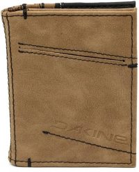 Dakine Ace mini portfel brązowy 7.5 x 10 x 1 cm. Brązowe portfele męskie Dakine, bez wzorów, ze skóry ekologicznej. Za 104.99 zł.