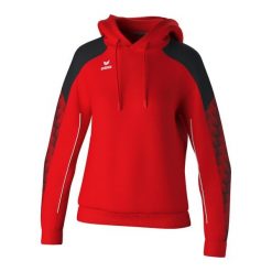 Bluza damska z kapturem Erima Evo Star. Czarne bluzy damskie Erima, na zimę, bez wzorów, z materiału, retro, bez ramiączek, z kapturem. Za 242.00 zł.