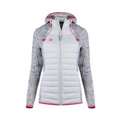 Kobieta Trekking Kurtka Pikowana Izas Noya W, Srebrny. Czerwone kurtki sportowe damskie IZAS, m, bez wzorów, z polaru, bez ramiączek, bez kaptura, trekkingowe. W wyprzedaży za 326.04 zł.