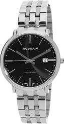 Zegarek Rubicon Zegarek męski Rubicon RBN189 srebrny. Szare zegarki męskie Rubicon, bez wzorów, srebrne. Za 381.00 zł.