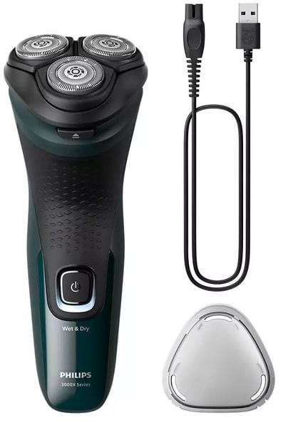 Męska Philips X3002/00 ciemnozielony. Golarki i trymery Philips. Za 175.00 zł.