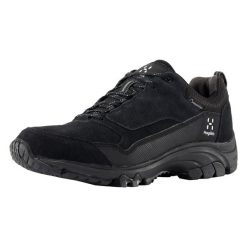 Buty trekkingowe Haglöfs Skuta Proof Low. Czarne trekkingi męskie Haglöfs, z gumy, bez zapięcia. Za 564.75 zł.