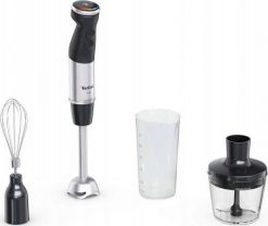 Blender Tefal Tefal HB673830 Quickchef+ 3v1 Black tyčový mixér, 1000 W, 20 rychlostí, tichý režim, kovový plášť. Czarne blendery Tefal. Za 242.94 zł.