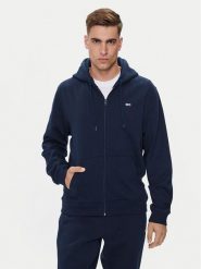 Tommy Jeans Bluza Flag DM0DM20498 Granatowy Regular Fit. Niebieskie bluzy męskie Tommy Jeans, m, bez wzorów, z bawełny, bez ramiączek, bez kaptura. Za 279.99 zł.