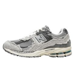 Buty do chodzenia dla dorosłych New Balance 2002R Protection Pack Rain Cloud. Szare obuwie sportowe damskie New Balance, bez wzorów, bez zapięcia, trekkingowe. W wyprzedaży za 1,306.15 zł.