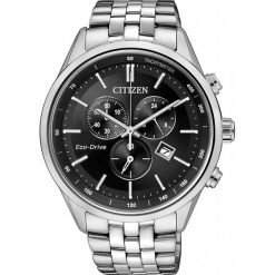 ZEGAREK CITIZEN Chrono AT2141-87E. Czarne, analogowe zegarki męskie CITIZEN, bez wzorów, sztuczne. Za 1,270.00 zł.