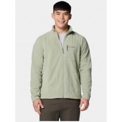 Sweter męski Columbia Fast Trek II. Zielone swetry męskie Columbia, m, bez wzorów, z polaru, sportowe, bez kołnierzyka, bez ramiączek. Za 182.99 zł.