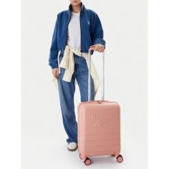 Walizka kabinowa Reebok. Czerwone walizki damskie Reebok, bez wzorów. Za 259.99 zł.