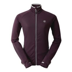 Kurtka damska Dare 2B Emerging. Fioletowe kurtki sportowe damskie Dare 2B, bez wzorów, bez ramiączek, bez kaptura, trekkingowe. Za 241.00 zł.