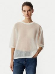 JOOP! Sweter 262Kn58Killa 30102943 Kremowy Relaxed Fit. Białe swetry nierozpinane damskie JOOP!, bez wzorów, z syntetyku, bez kołnierzyka, bez ramiączek. Za 589.99 zł.
