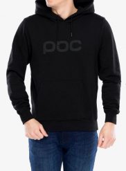 Bluza z kapturem POC Hood. Czarne bluzy damskie POC, s, z aplikacjami, z bawełny, bez ramiączek, z kapturem. Za 413.10 zł.