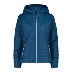 Kurtka damska turystyczna CMP 35Z5006. Niebieskie kurtki sportowe damskie CMP, s, bez wzorów, bez ramiączek, bez kaptura, trekkingowe. Za 382.50 zł.