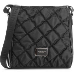 Torebka MONNARI - BAGB321-020 Black. Czarne listonoszki damskie Monnari, z aplikacjami, z materiału, na ramię, zdobione, bez dodatków. W wyprzedaży za 119.00 zł.