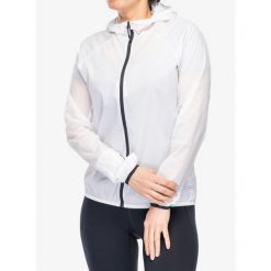 Kurtka wiatrówka damska CMP Taria. Białe kurtki sportowe damskie CMP, bez wzorów, z softshellu, bez ramiączek, bez kaptura, trekkingowe. Za 235.99 zł.