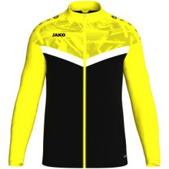Poliestrowa bluza dresowa Jako Iconic. Czarne bluzy damskie Jako, xl, bez wzorów, z dresówki, bez ramiączek, z kapturem. Za 174.11 zł.
