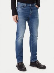 HUGO Jeansy 50555181 Niebieski Regular Fit. Niebieskie jeansy męskie Hugo, z bawełny. Za 599.99 zł.