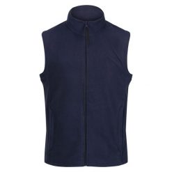 Męska Kamizelka Z Mikropolaru. Niebieskie bluzy męskie Regatta, m, bez wzorów, sportowe, bez ramiączek, bez kaptura. Za 87.99 zł.