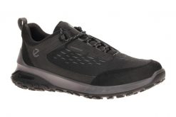 Buty trekkingowe męskie Ecco ULT-TRN WP. Czarne trekkingi męskie ecco, z materiału, bez zapięcia. Za 797.00 zł.