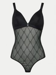 Hugo Body 50527187 Czarny. Czarne body Hugo, bez wzorów, z syntetyku. Za 199.99 zł.