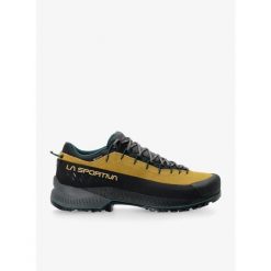 Buty podejściowe męskie La Sportiva TX4 Evo GTX. Żółte buty zimowe męskie La Sportiva, bez wzorów, z materiału, bez obcasa, bez zapięcia. Za 964.69 zł.