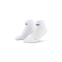 Męskie skarpety kompresyjne sportowe za kostkę low cut Core Run Ultralight CEP. Białe skarpety męskie CEP, bez wzorów, z elastanu. Za 79.00 zł.