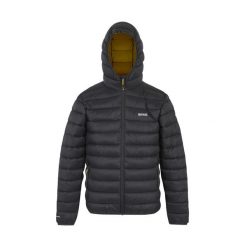 Męska Ocieplana Kurtka Z Kapturem Marizion. Brązowe kurtki męskie Regatta, m, bez wzorów, z puchu, sportowe, z kapturem. Za 164.99 zł.