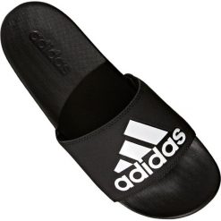 Czarne Klapki adidas Adilette Comfort Plus M CG3425. Czarne klapki męskie Adidas, bez wzorów, bez zapięcia. W wyprzedaży za 189.00 zł.