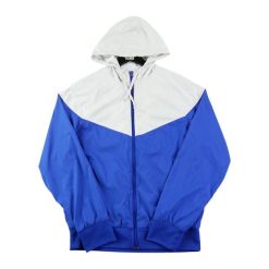 Second life - Męska niebieska kurtka - Stan dobry. Niebieskie kurtki męskie Nike, m, bez wzorów, casualowe, bez kaptura. Za 97.25 zł.