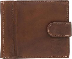 Peterson Skórzany męski portfel Peterson PTN N008L-PCA NoSize. Portfele męskie Peterson, bez wzorów. Za 181.93 zł.