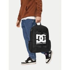 Plecak DC Shoes. Czarne plecaki męskie DC Shoes, bez wzorów, sportowe. Za 199.99 zł.