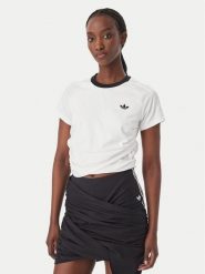Adidas T-Shirt Adiluna Season 2 X Jennie Layered LD4968 Biały Regular Fit. Białe t-shirty damskie Adidas, m, bez wzorów, z bawełny, bez kołnierzyka, bez ramiączek. Za 239.99 zł.
