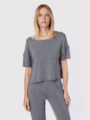 Etam Koszulka piżamowa Alva 6534313 Szary Relaxed Fit. Szare koszule nocne damskie Etam, bez wzorów, bez ramiączek. Za 139.99 zł.