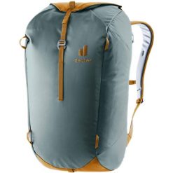 Plecak wspinaczkowy Deuter Gravity Motion - teal/cinnamon. Szare plecaki damskie Deuter, bez wzorów, sportowe. Za 396.99 zł.