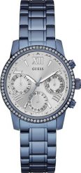 Zegarek Guess Zegarek damski Guess W0623L4 niebieski. Niebieskie zegarki damskie Guess. Za 983.00 zł.