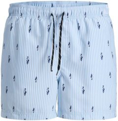 Jack & Jones Jack&Jones męskie kąpielówki JWHARUBA SWIM PRINTS SHORTS 12206537 Cashmere Blue Stripes XL. Niebieskie kąpielówki męskie Jack & Jones, m, bez wzorów. Za 99.99 zł.
