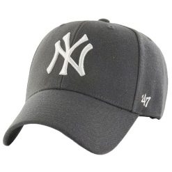 Czapka Z Daszkiem MVP New York Yankees. Szare czapki damskie 47 Brand, bez wzorów. Za 159.99 zł.