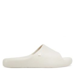 Klapki Melissa. Brązowe klapki damskie Melissa, bez wzorów, bez obcasa, bez zapięcia. Za 379.99 zł.
