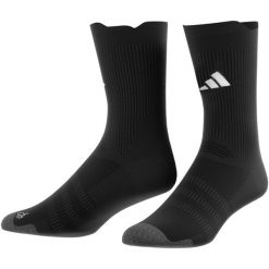 Skarpety adidas Football Crew Performance. Czarne skarpetki damskie Adidas, bez wzorów. Za 59.00 zł.