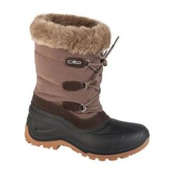 Buty Cmp Nietos Low 3Q78956-Q946 Śniegowce brązowe ocieplane. Brązowe śniegowce damskie z syntetyku, za kostkę, bez zapięcia. Za 529.65 zł.