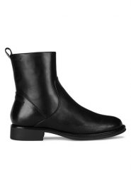 Lasocki Botki ARC-DERBY-12 Czarny. Czarne botki damskie Lasocki, bez wzorów, ze skóry, bez obcasa, na płaskiej podeszwie, bez zapięcia. Za 259.99 zł.