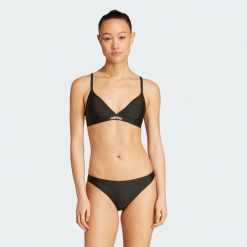 Zestaw Triangle 2-Way Straps Bikini. Białe stroje kąpielowe damskie Adidas, bez wzorów. Za 199.00 zł.