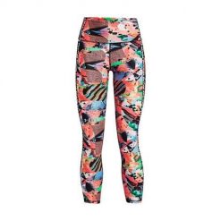 Spodnie treningowe damskie Under Armour HG Armour PF Aop. Czerwone spodnie dresowe damskie Under Armour, bez wzorów, z materiału, sportowe. Za 319.99 zł.