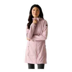 Kurtka Wodoodporna Damska Softshell Carisbrooke. Czerwone kurtki sportowe damskie Regatta, l, bez wzorów, z materiału, bez ramiączek, z kapturem, trekkingowe. Za 299.99 zł.
