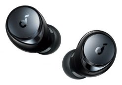 Soundcore Space A40 Słuchawki True Wireless Stereo Bluetooth Czarny. Czarne słuchawki bezprzewodowe Anker. Za 321.99 zł.