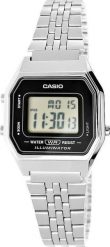 Zegarek Casio Zegarek Unisex Casio LA-680WA-1 ( 34 mm). Zegarki damskie Casio, bez wzorów. Za 158.81 zł.