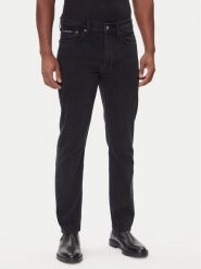 Calvin Klein Jeansy LV04RD902G Czarny Slim Fit. Czarne jeansy męskie Calvin Klein, z bawełny. Za 379.99 zł.